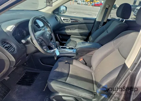 2017 Nissan Pathfinder S z USA, uszkodzony, nr VIN 5N1DR2MN4HC690530